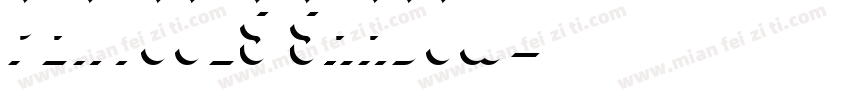 Pentools Shadow字体转换